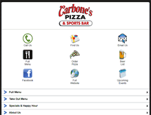 Tablet Screenshot of carbonesnorthfield.com